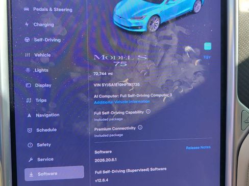 Used 2017 Tesla Model S 75 RWD image 14