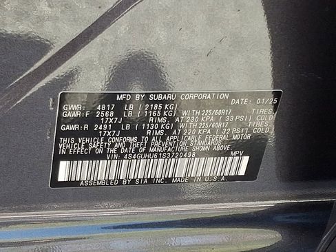 Certified 2025 Subaru Crosstrek 2.5i Wilderness w/ Crosstrek Mirror Package AWD/4WD image 28