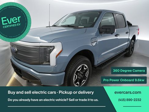 Used 2023 Ford F150 Lightning XLT AWD/4WD image 1