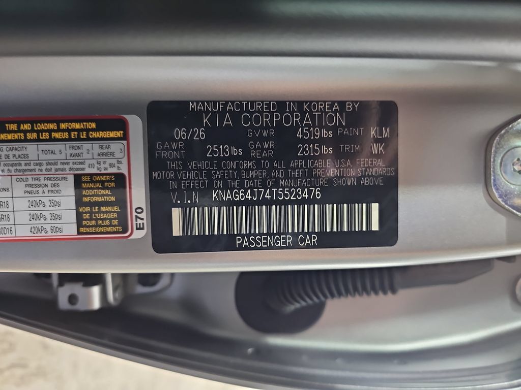 New 2026 Kia K5 GT-Line AWD/4WD image 35