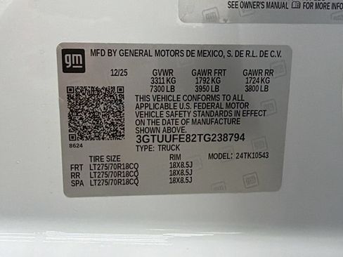 Used 2026 GMC Sierra 1500 AT4X AWD/4WD image 47