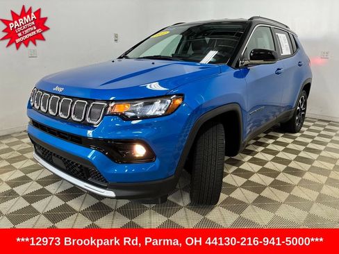 Used 2022 Jeep Compass Limited AWD/4WD image 1