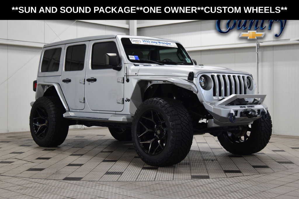 Used 2022 Jeep Wrangler Unlimited Sport w/ Sun And Sound Package AWD/4WD image 1