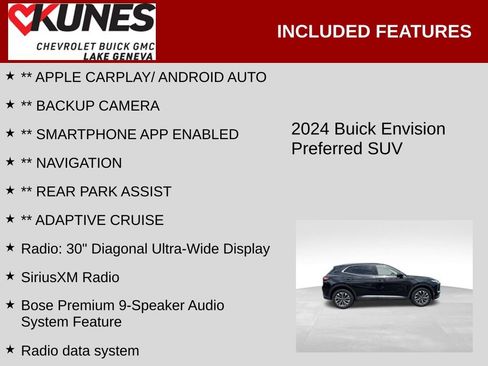 Used 2024 Buick Envision Preferred AWD/4WD image 2