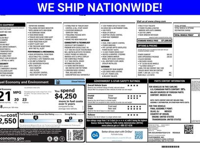 New 2026 Chevrolet Silverado 1500 ZR2 w/ Dark Appearance Package