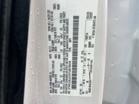 Used 2015 Ford Escape Titanium FWD image 36