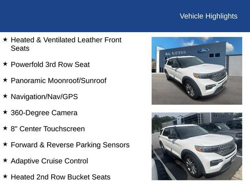 Used 2023 Ford Explorer Limited w/ Equipment Group 301A RWD image 13