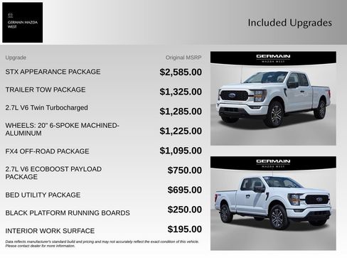 Used 2023 Ford F150 XL w/ STX Appearance Package AWD/4WD image 10