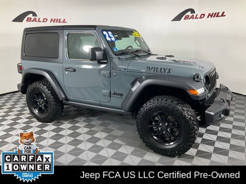Certified 2025 Jeep Wrangler Willys image 1