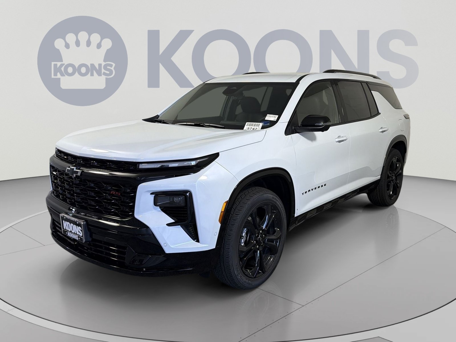 New 2027 Chevrolet Traverse RS AWD/4WD image 1
