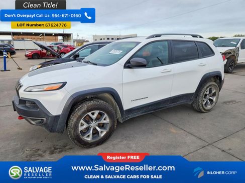 Used 2017 Jeep Cherokee Trailhawk AWD/4WD image 1