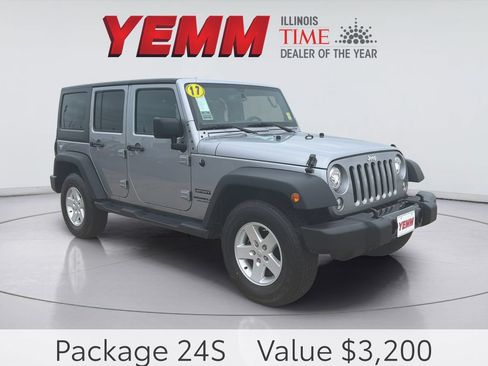 Used 2017 Jeep Wrangler Unlimited Sport w/ Quick Order Package 24S AWD/4WD image 1