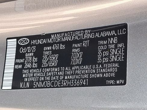 Certified 2024 Hyundai Tucson SEL AWD/4WD image 25