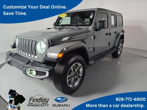 Used 2019 Jeep Wrangler Unlimited Sahara image 1