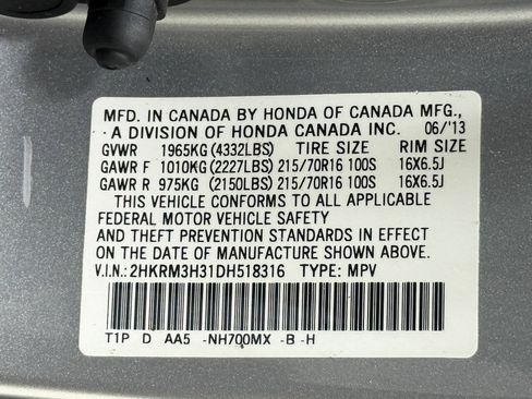 Used 2013 Honda CR-V LX image 83