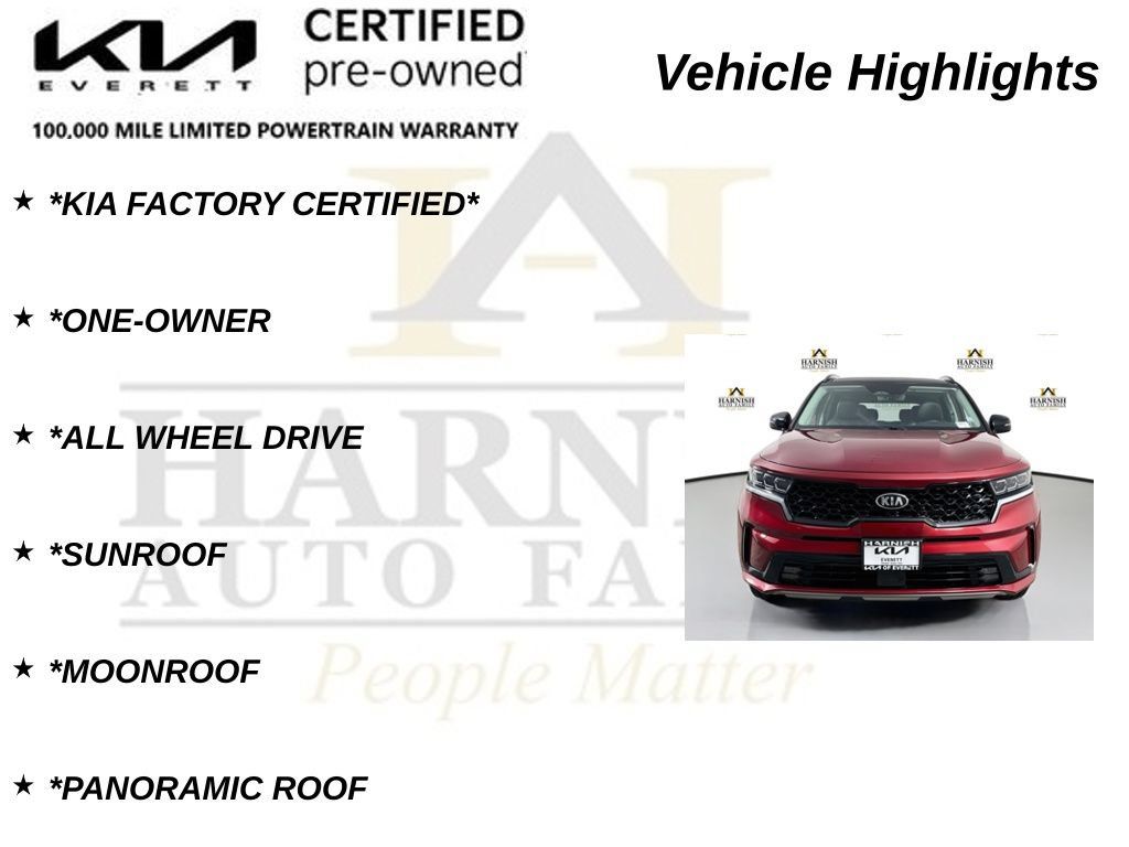 Certified 2021 Kia Sorento SX AWD/4WD image 9