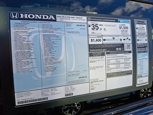 New 2026 Honda CR-V TrailSport image 11