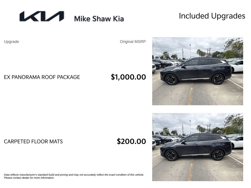 Certified 2026 Kia Sportage EX w/ EX Panorama Roof Package FWD image 6