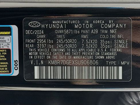 Used 2025 Hyundai Palisade Calligraphy AWD/4WD image 35