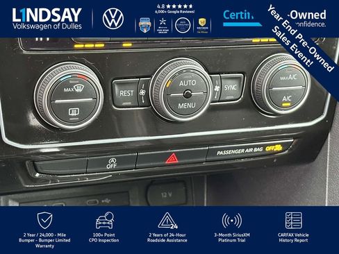 Certified 2022 Volkswagen Atlas SE w/ Panoramic Sunroof Package image 21