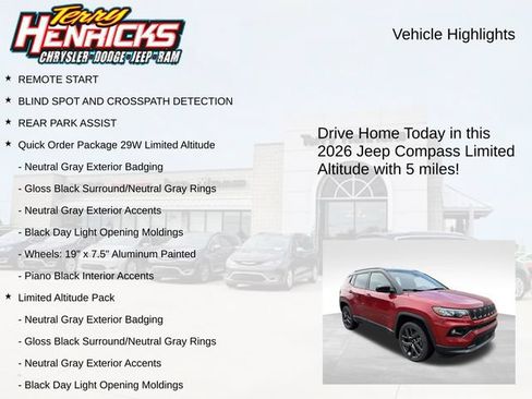 New 2026 Jeep Compass Limited AWD/4WD image 4