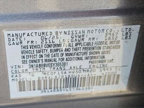 Certified 2025 Nissan Sentra S FWD image 25