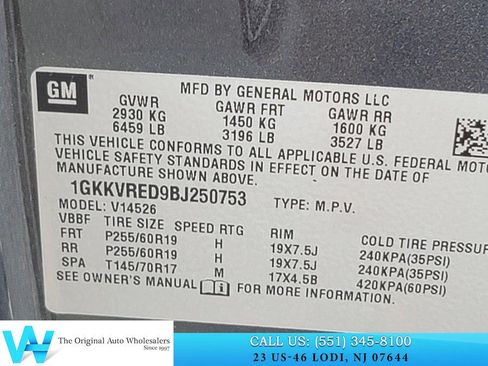 Used 2011 GMC Acadia SLT AWD/4WD image 20