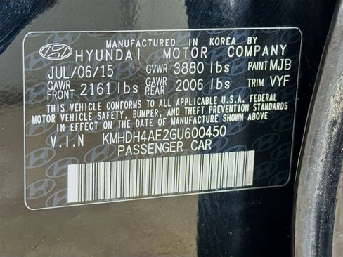 Used 2016 Hyundai Elantra Value Edition FWD image 39