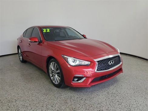 Used 2022 INFINITI Q50 Luxe w/ Cargo Package image 30