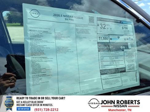 New 2026 Nissan Rogue SV FWD image 19