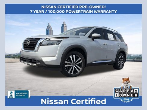 Certified 2023 Nissan Pathfinder Platinum AWD/4WD image 1