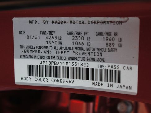 Used 2021 MAZDA MAZDA3 AWD 2.5 Turbo Sedan image 25