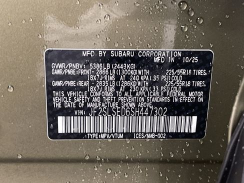 New 2025 Subaru Forester Premium image 25