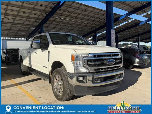 Used 2021 Ford F350 Lariat w/ Lariat Ultimate Package AWD/4WD image 5