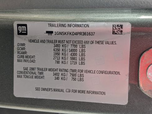 Used 2023 Chevrolet Suburban Premier image 34