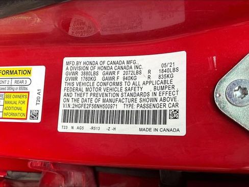 Used 2022 Honda Civic Sport image 18