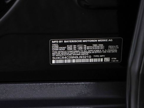 Used 2022 BMW X5 sDrive40i w/ Parking Assistance Package RWD image 33