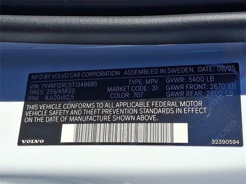 New 2026 Volvo XC60 B5 Plus w/ Protection Package Premier image 10