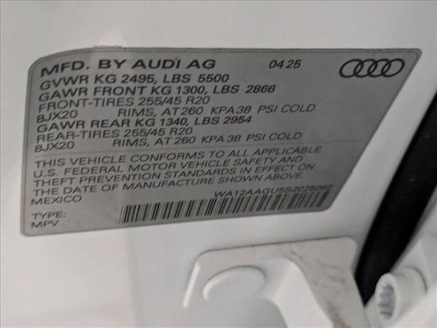 New 2025 Audi Q5 Premium w/ Premium Plus AWD/4WD image 19