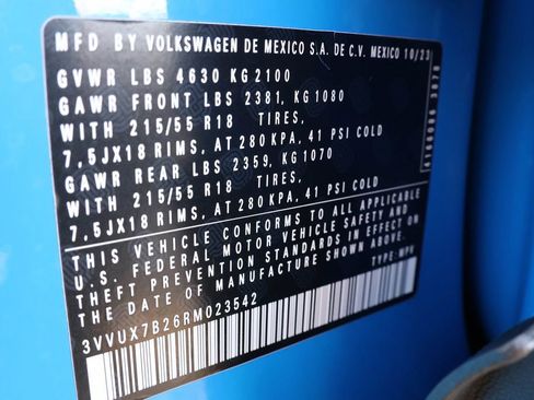 Used 2024 Volkswagen Taos SE image 41