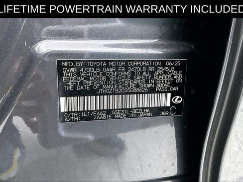 Used 2025 Lexus IS 350 F Sport w/ Accessory Package RWD image 43