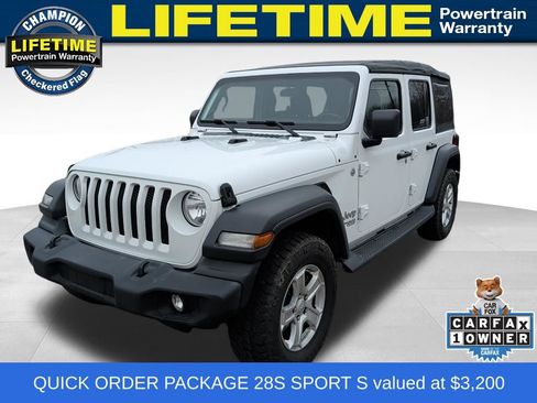 Used 2018 Jeep Wrangler Unlimited Sport S image 1