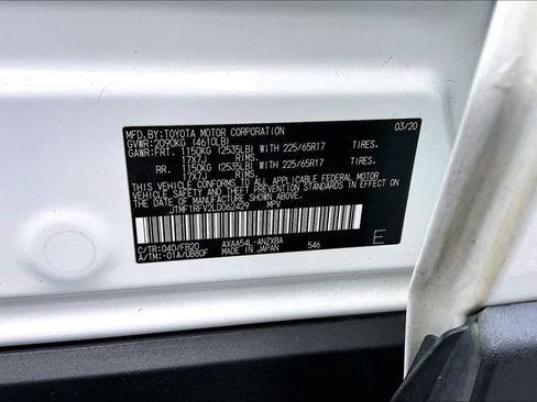 Used 2020 Toyota RAV4 LE w/ All Weather Liner Package AWD/4WD image 19