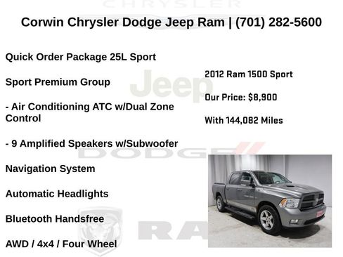 Used 2012 RAM 1500 Sport w/ Sport Premium Group image 6