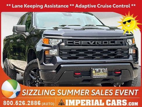 Used 2024 Chevrolet Silverado 1500 Custom Trail Boss w/ LPO, Dark Essentials Package AWD/4WD image 1