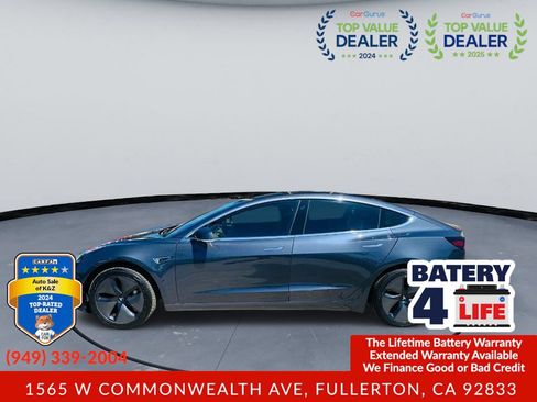 Used 2018 Tesla Model 3 Long Range AWD/4WD image 4