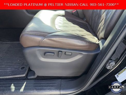 Certified 2022 Nissan Armada Platinum w/ Captain's Chairs Package image 10