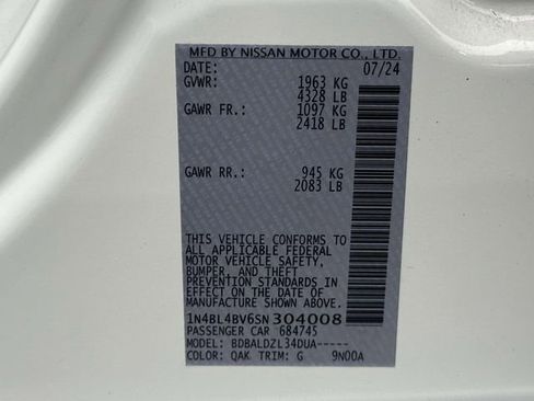 Certified 2025 Nissan Altima 2.5 S image 26