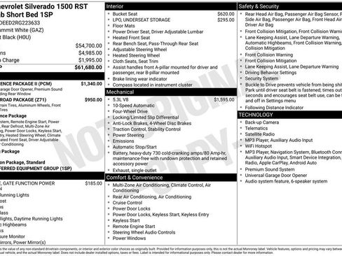 Used 2024 Chevrolet Silverado 1500 RST w/ Convenience Package II AWD/4WD image 10