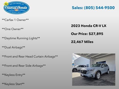 Used 2023 Honda CR-V LX image 7